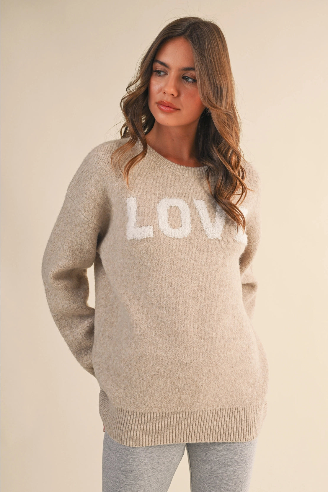 LOVE Cozy Soft Sweater
