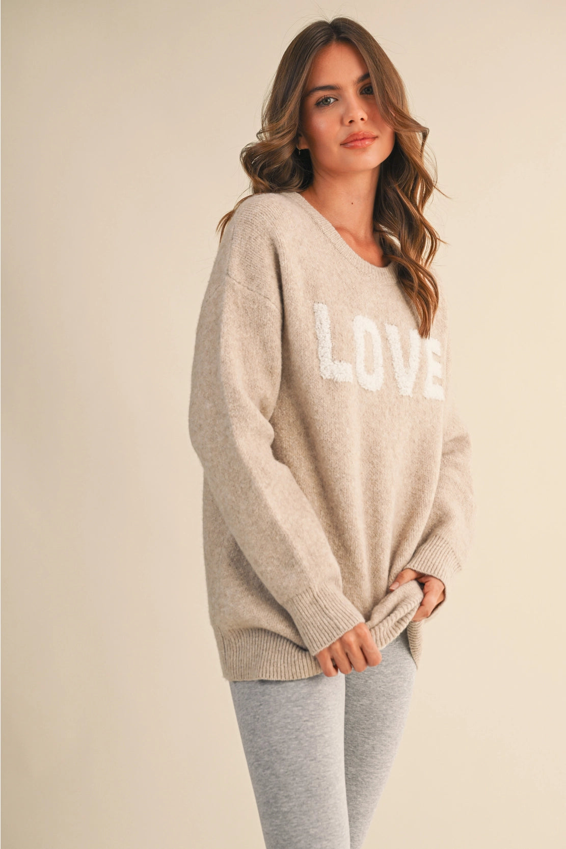 LOVE Cozy Soft Sweater