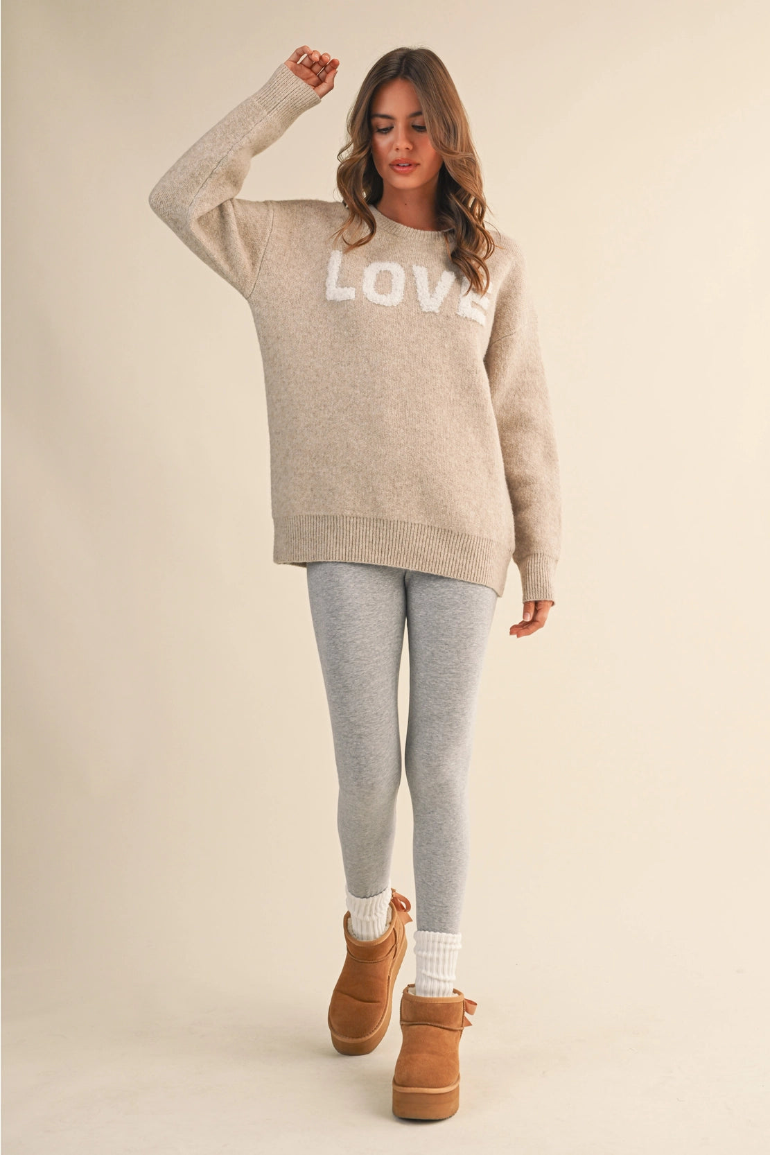 LOVE Cozy Soft Sweater