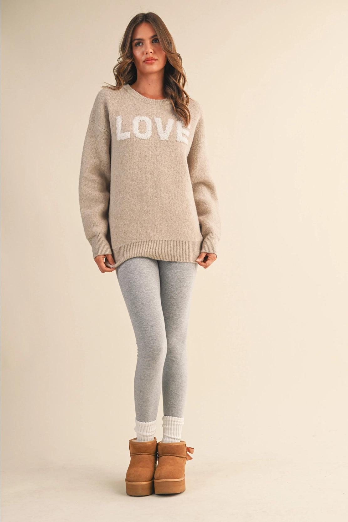 LOVE Cozy Soft Sweater