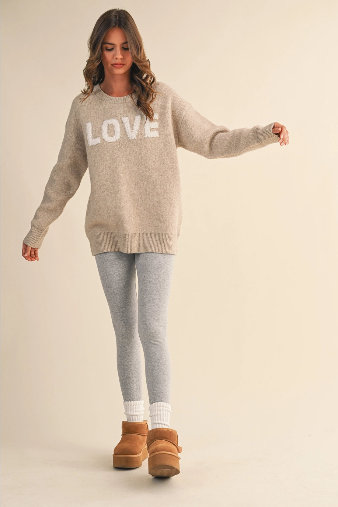 LOVE Cozy Soft Sweater