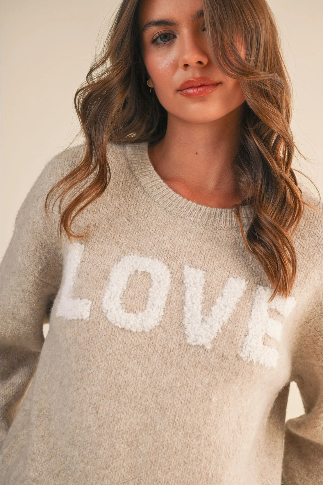 LOVE Cozy Soft Sweater