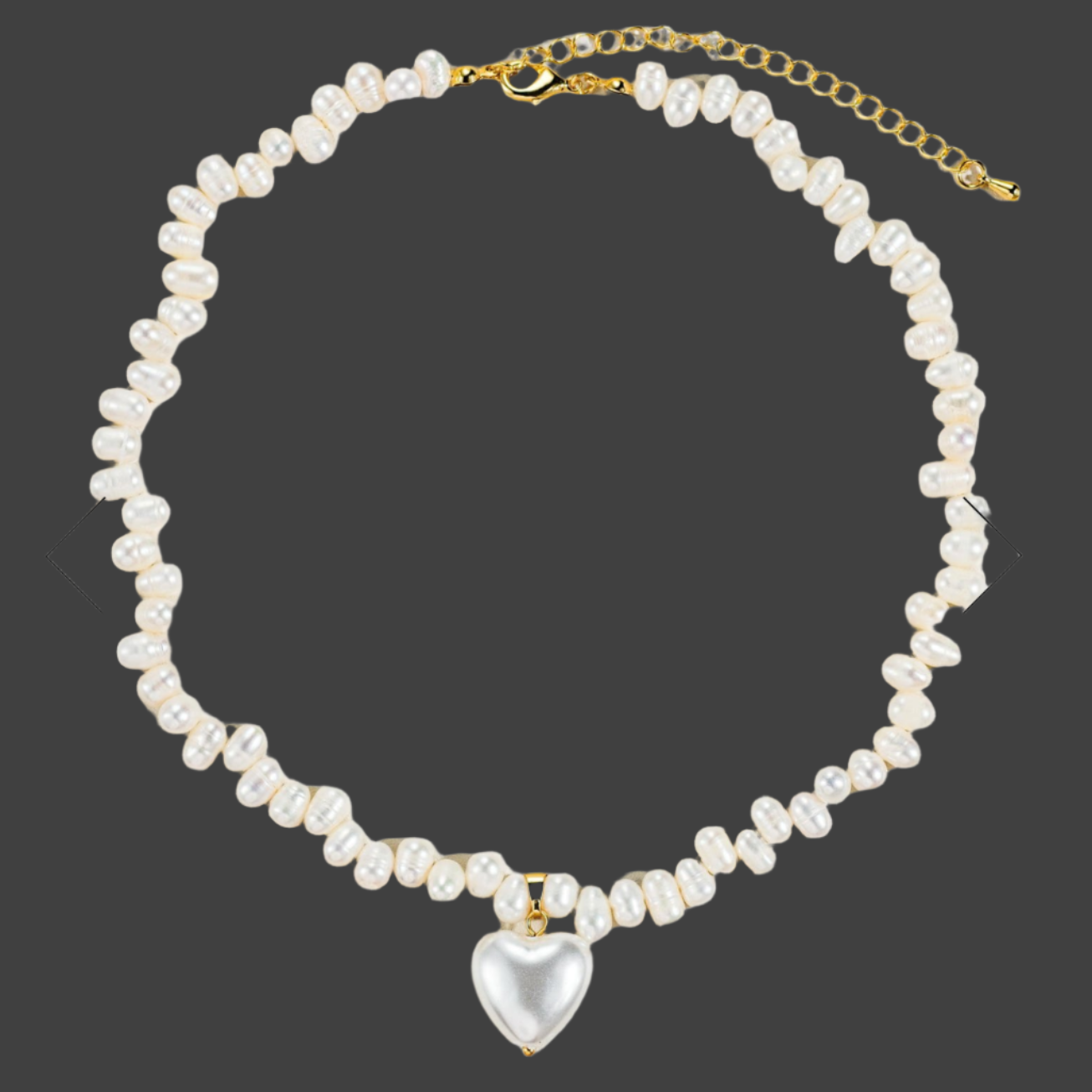 Agape- White Pearl Necklace