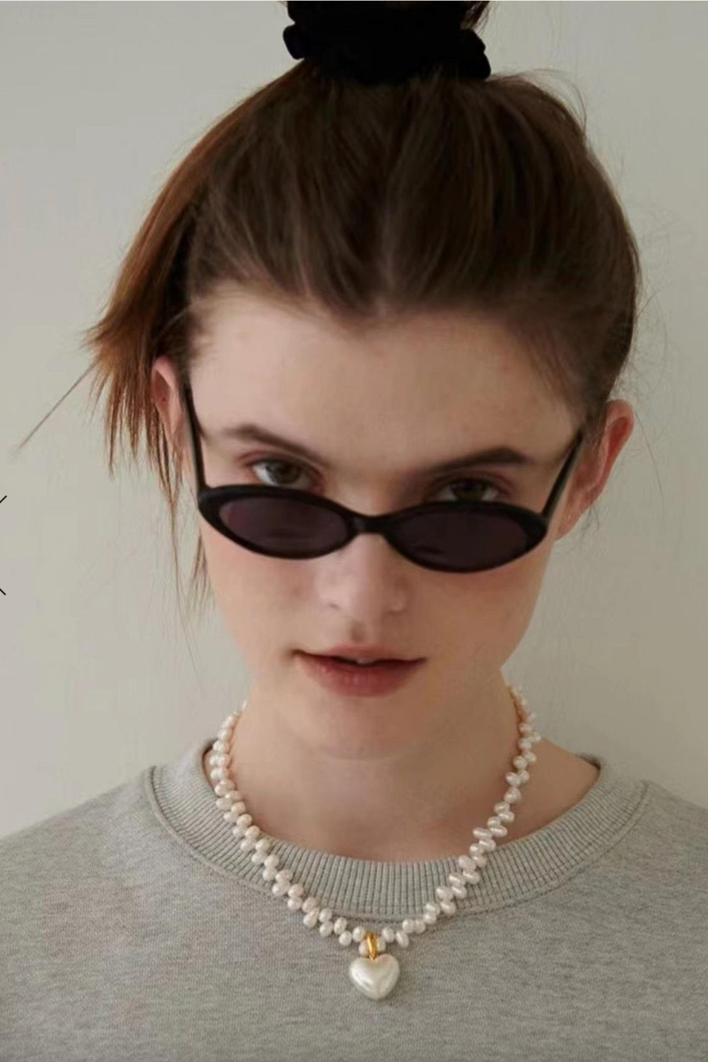 Agape- White Pearl Necklace