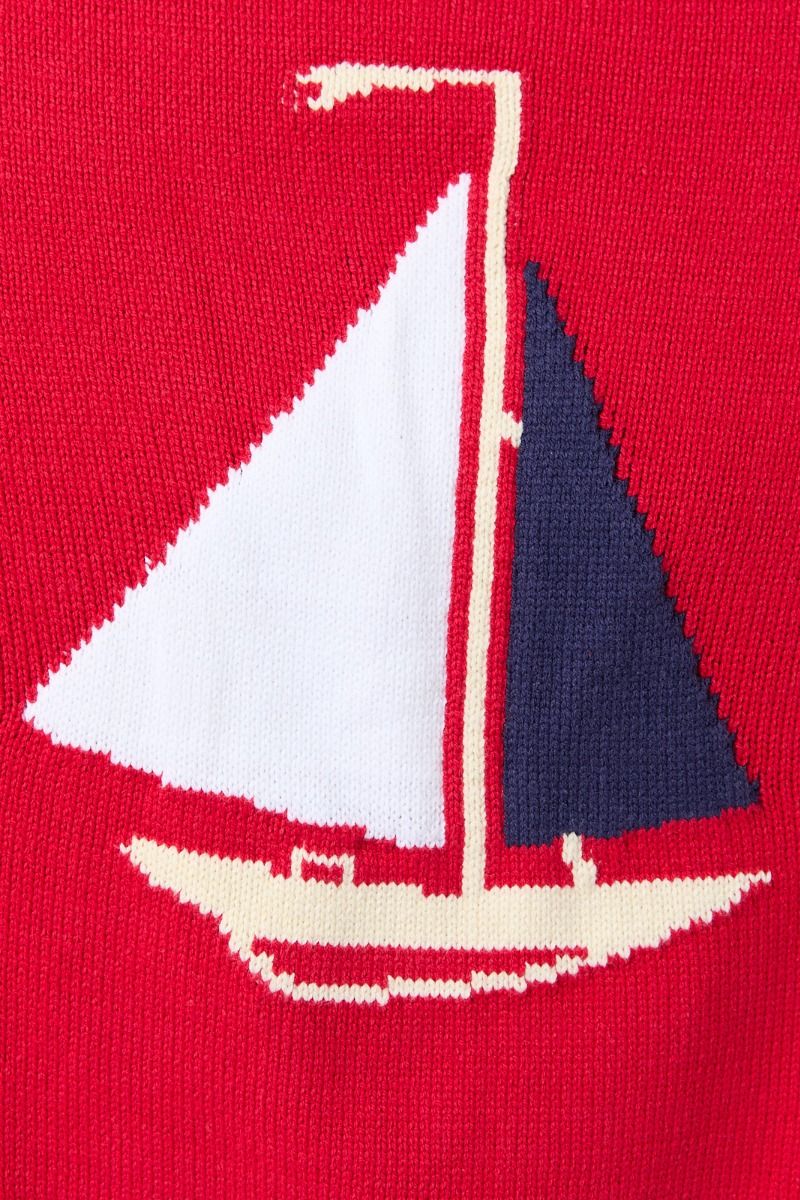 Boat Neck Sweater Top