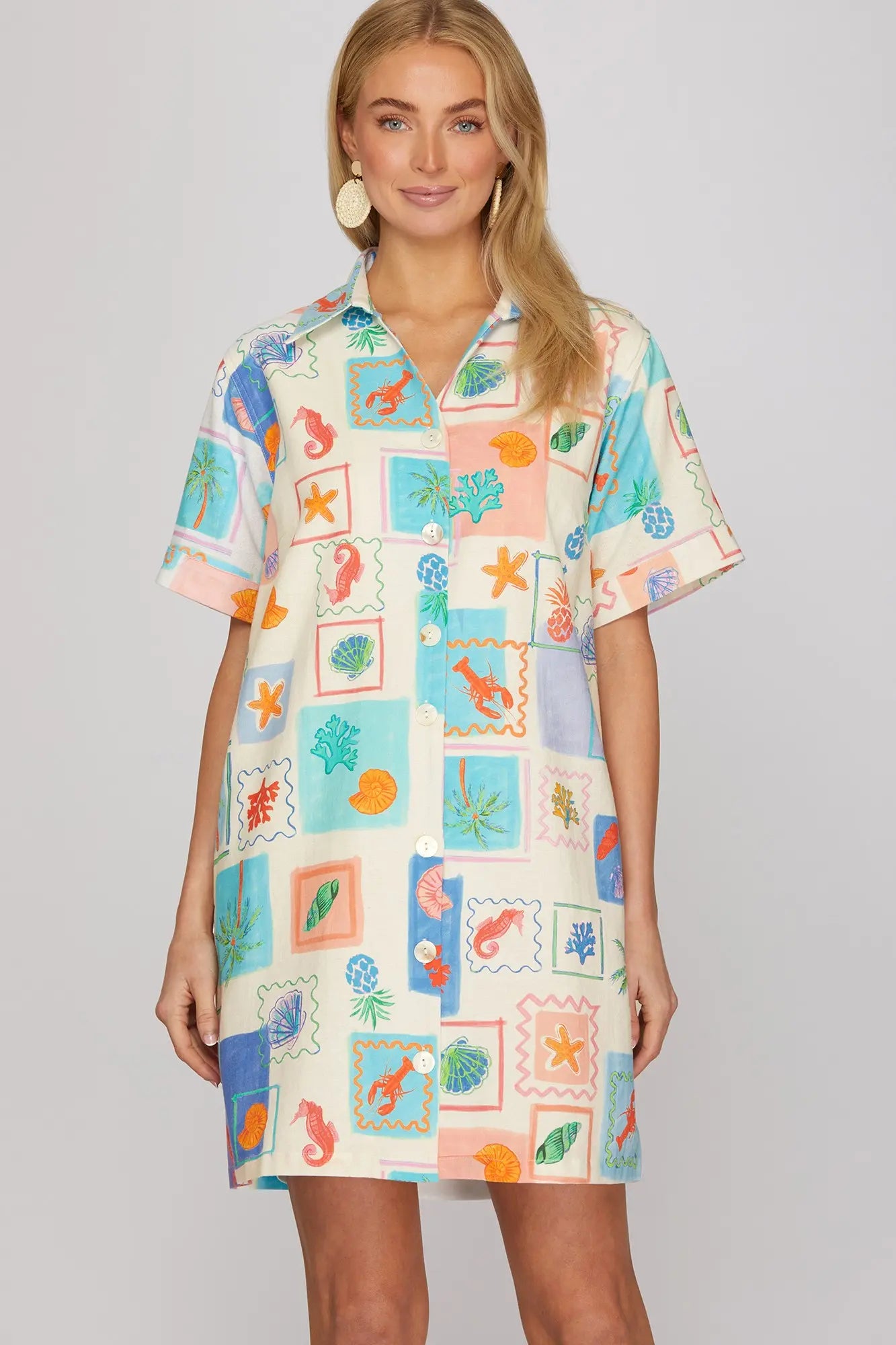 Summer Shirt Dress