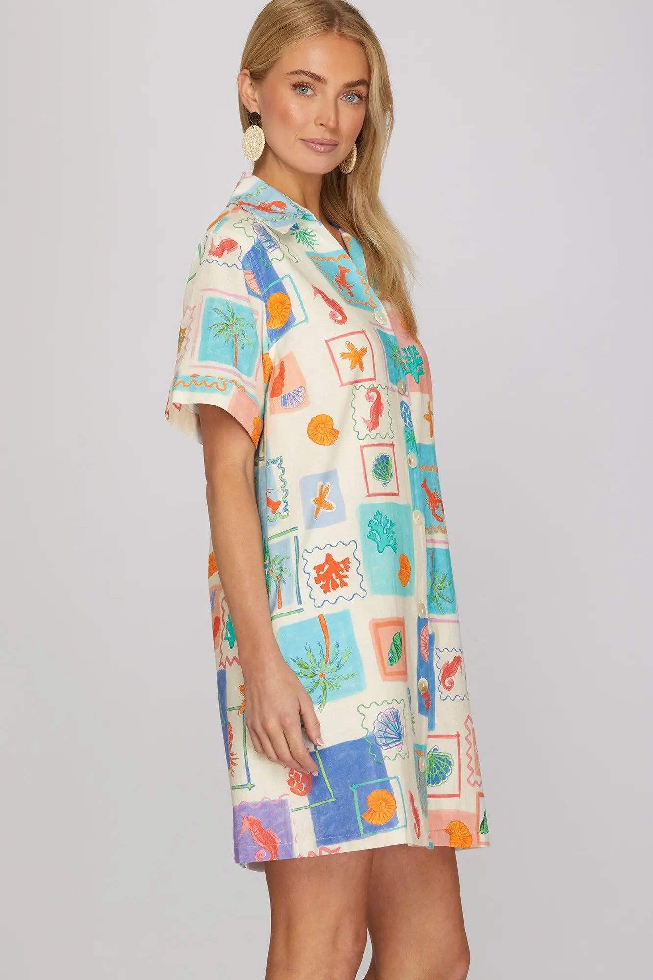 Summer Shirt Dress