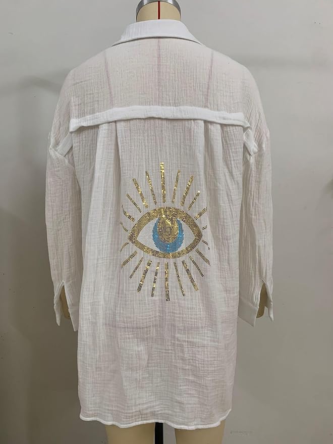 SUMMER BREEZE EVYL EYE BEACH COVER UP