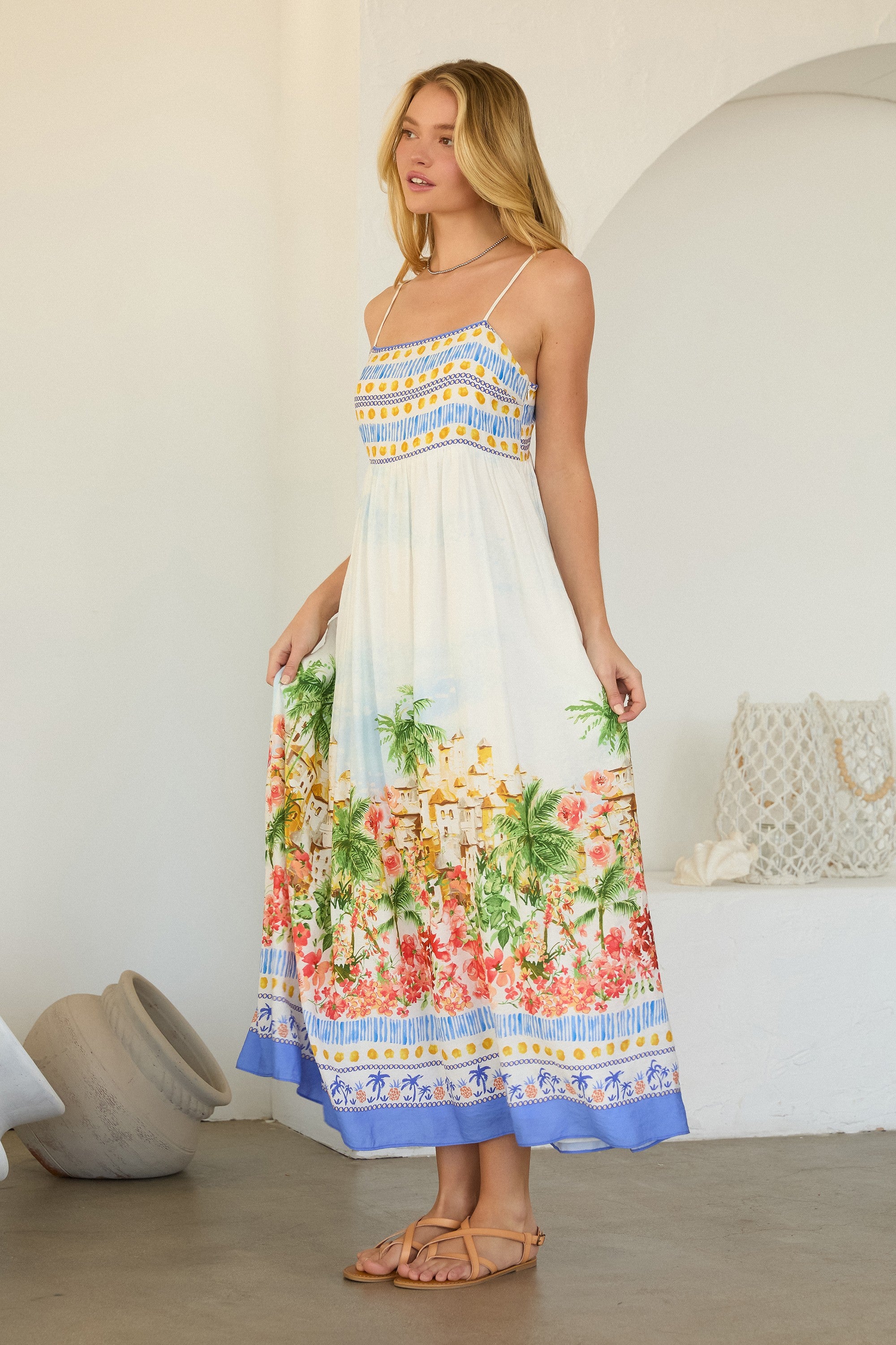 Tropical Summer Dress